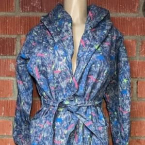 Paint Splatter Denim Jacket